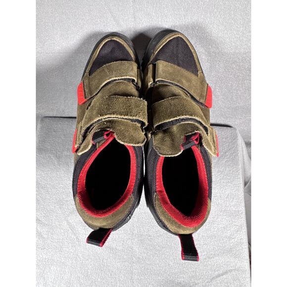 Vintage Performance Mountain Bike Shoes Mens‎ 10 Suede SPD Clipless 90s Retro main image 10